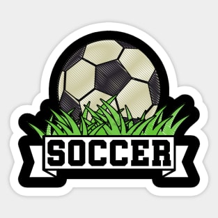 Soccer Ball Sticker